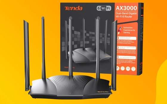 Router WiFi 6 Dual Band ad un OTTIMO PREZZO su Amazon