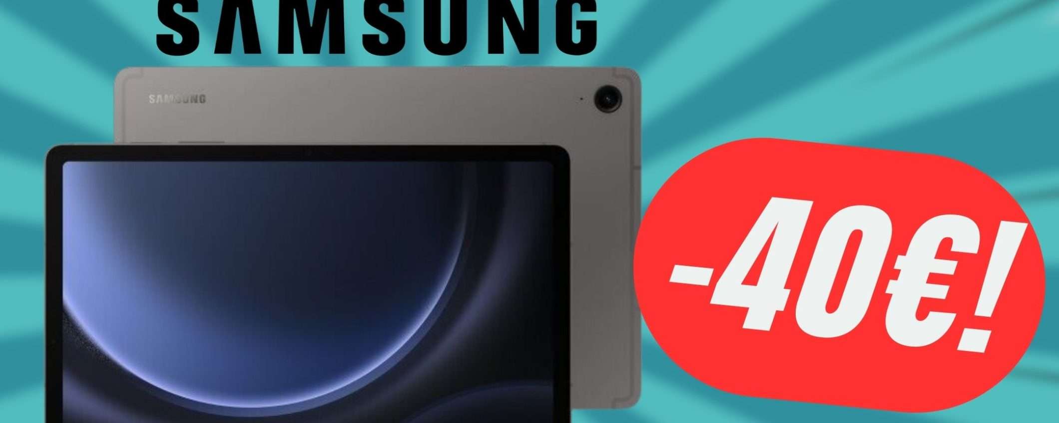 Con questo COUPON il Tablet Samsung diventa BEST-BUY!
