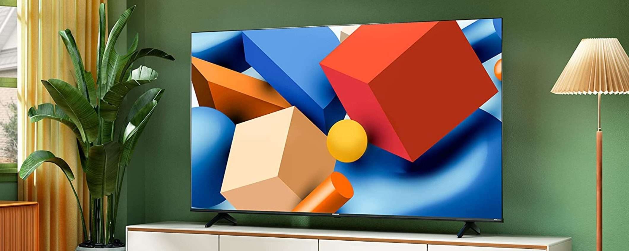 Il prezzo della Smart TV Hisense da 65
