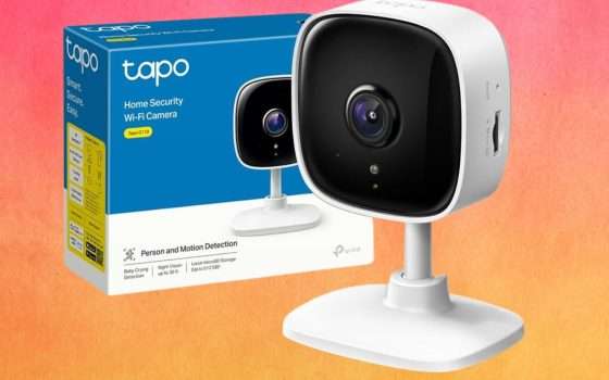 Telecamera WiFi di sicurezza: la TP-Link Tapo è in offerta su Amazon