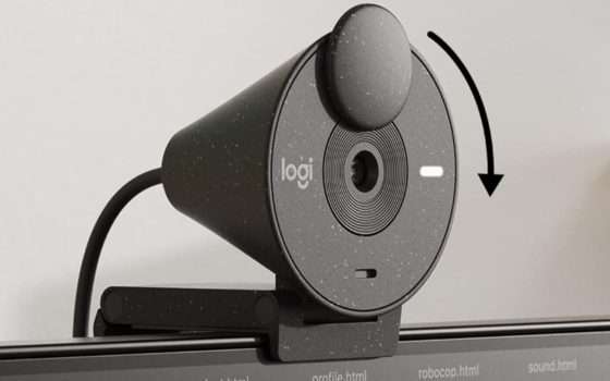 Webcam Logitech Full HD con otturatore privacy in SCONTO su Amazon