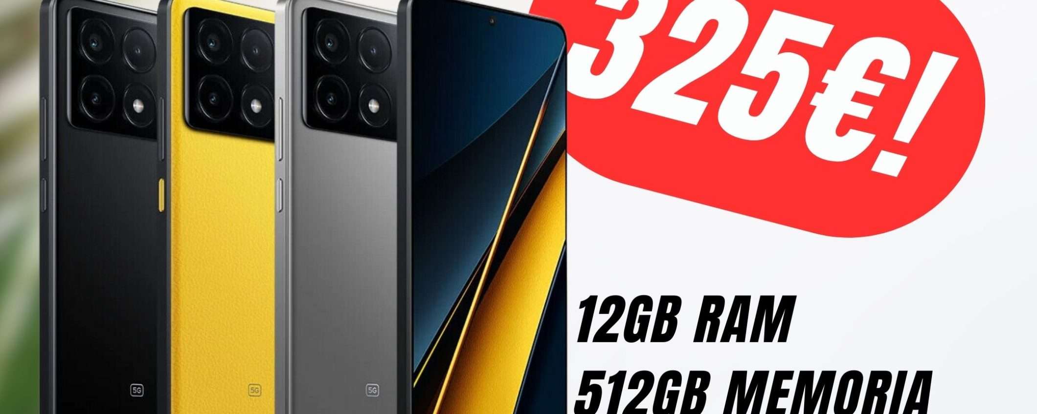 Xiaomi POCO X6 Pro CROLLA a 325€ grazie al COUPON ESCLUSIVO