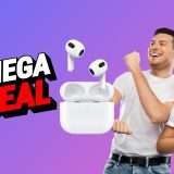 Apple AirPods 3: a questo prezzo sono un MIRACOLO