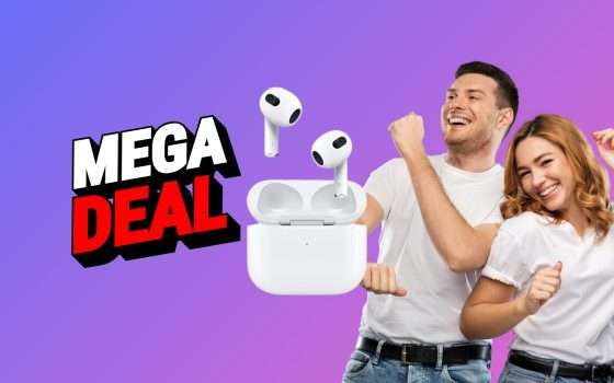 Apple AirPods 3: a questo prezzo sono un MIRACOLO