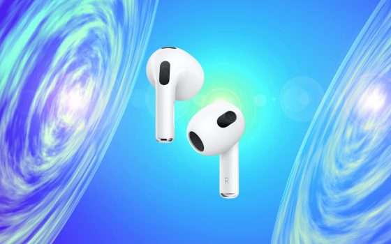 Apple AirPods 3: SUONO SPAZIALE a soli 169€ su MediaWorld