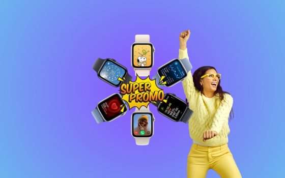 Apple Watch SE 2: prezzo WOW alla Festa delle Offerte di Primavera Amazon