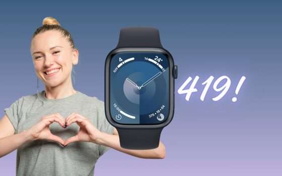 Apple Watch Series 9 all'INCREDIBILE prezzo di 419€