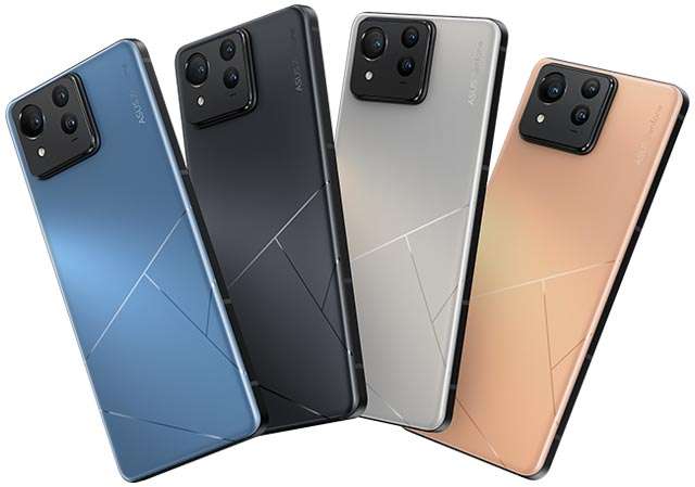 Le quattro colorazioni dello smartphone ASUS Zenfone 11 Ultra