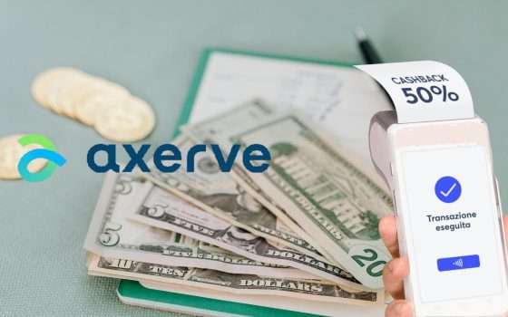 Axerve POS Easy: ricevi il 50% di cashback sulle commissioni