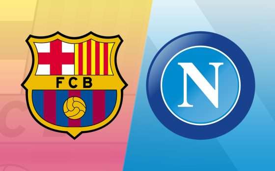 Barcellona-Napoli: formazioni e dove vederla in streaming