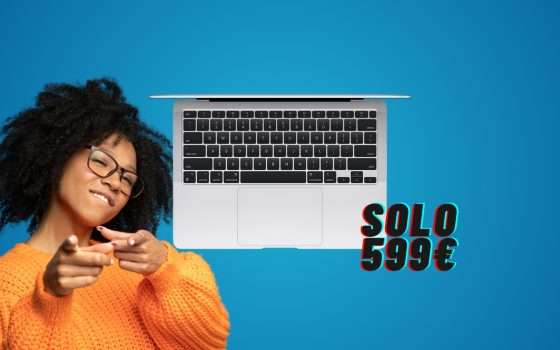 BOMBA MacBook Air 13 M1: su Unieuro a soli 599€