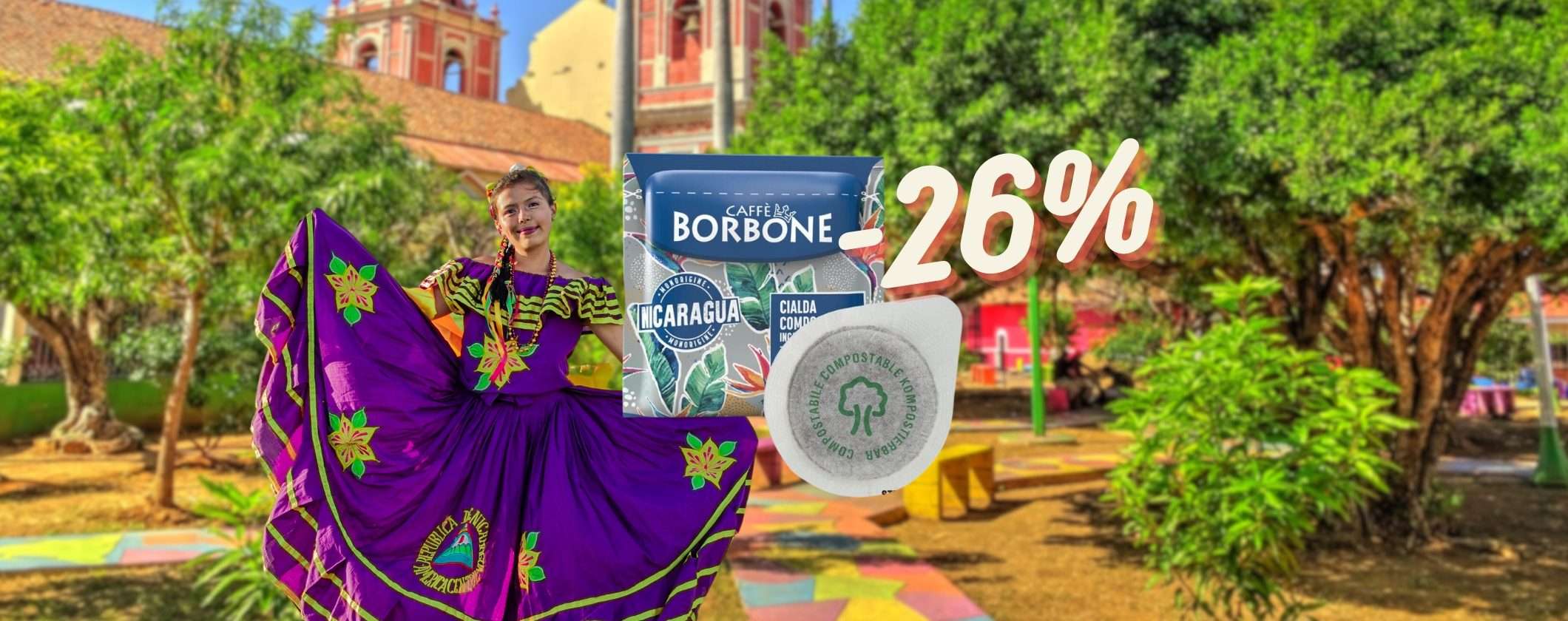 Cialde Caffè Borbone Nicaragua: espresso di LUSSO al 26% di sconto
