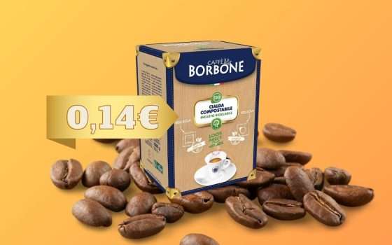 Cialde Caffè Borbone: solo 14 centesimi l'una con le Offerte di Primavera Amazon