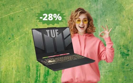 ASUS TUF Gaming F15: un AFFARE da non perdere (-28%)