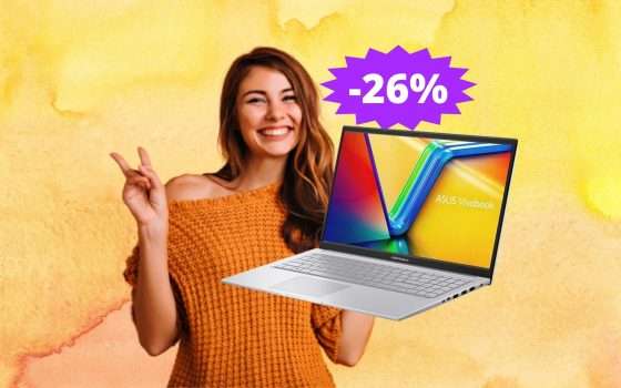 ASUS Vivobook 15: bello, sottile, potente e in MEGA sconto