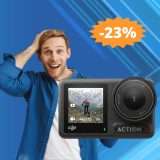 DJI Osmo Action 4: prezzo SCONTATO del 23% su Amazon