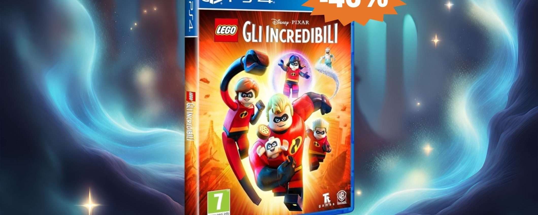 Lego Gli Incredibili per PS4: sconto FOLLE del 46% su Amazon