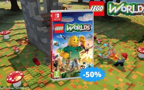 Lego Worlds per Nintendo Switch: CROLLO del prezzo su Amazon
