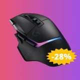 Logitech G502 X PLUS: sconto ESCLUSIVO del 28% su Amazon