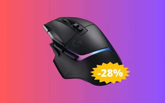 Logitech G502 X PLUS: sconto ESCLUSIVO del 28% su Amazon