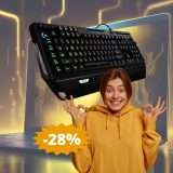 Tastiera Logitech G910: sconto IMBATTIBILE del 28% su Amazon