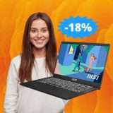 MSI Modern 14: stile, potenza e portabilità (-18%)