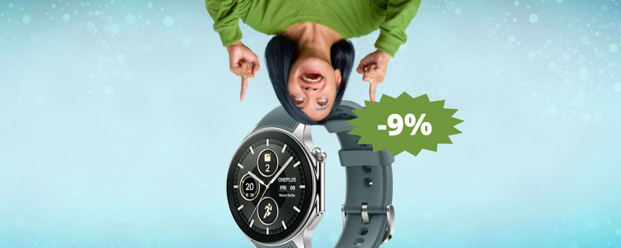 OnePlus Watch 2: il tuo COMPAGNO fidato (-9%)
