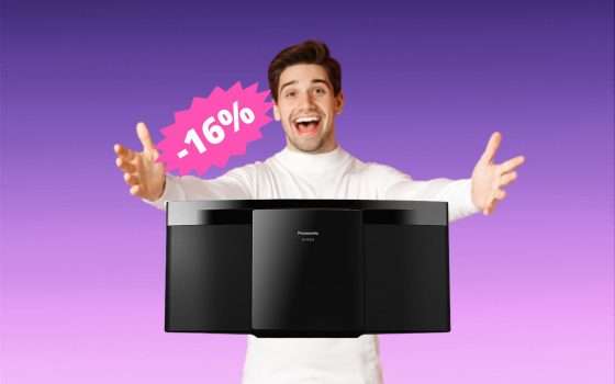 Panasonic SC-HC212EG-K: sistema Hi-Fi rivoluzionario