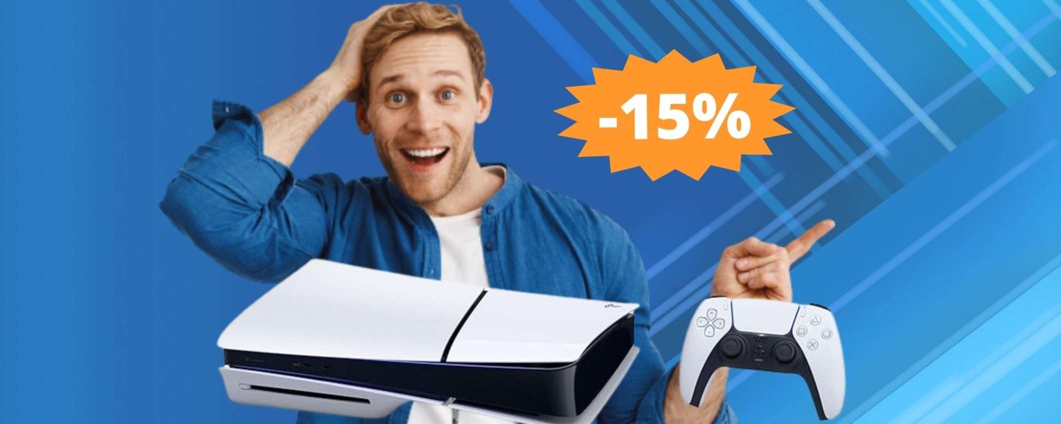 PlayStation 5: l'OFFERTA definitiva su Amazon (-15%)