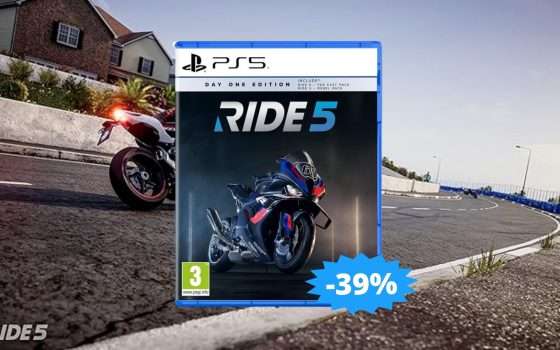 RIDE 5 per PS5: prezzo RIDICOLO su Amazon (-39%)