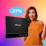 SSD PNY CS900 da 120GB: sconto IRRESISTIBILE del 27%