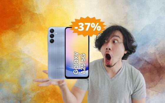 Samsung Galaxy A25: per chi non si accontenta (-37%)
