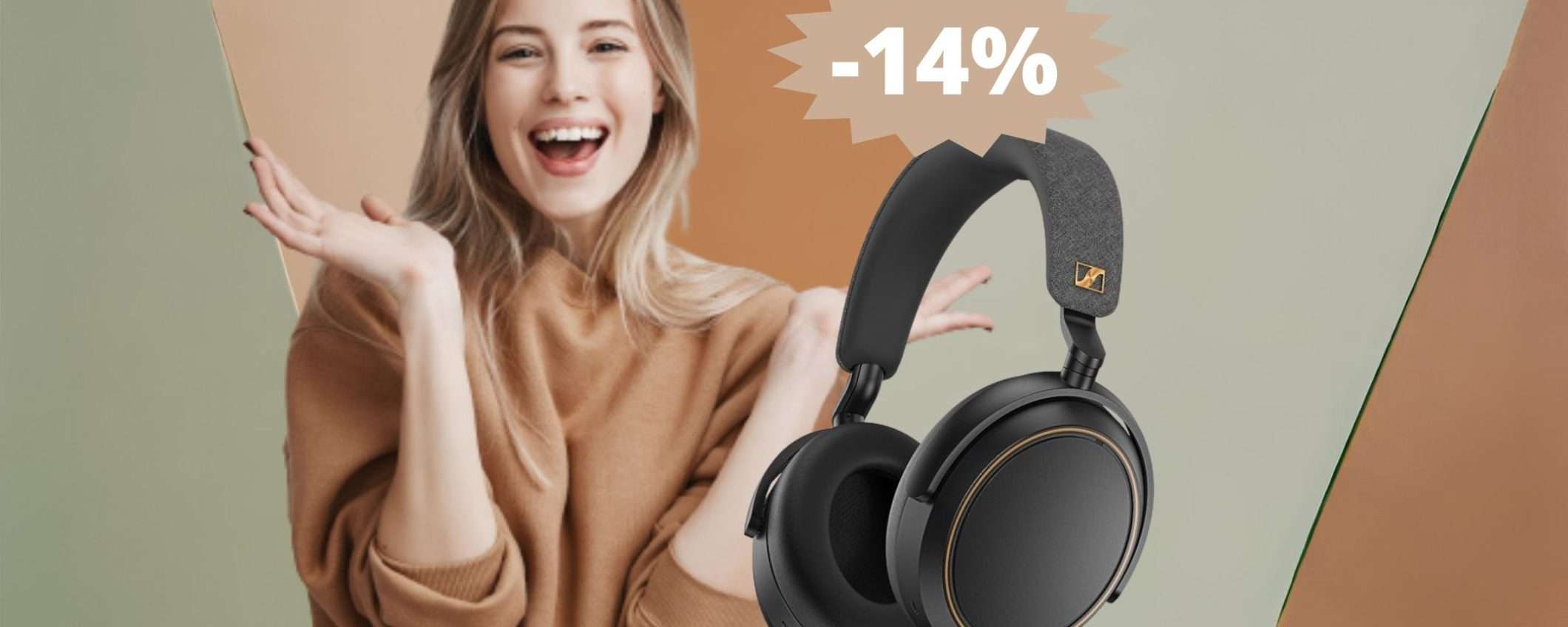 Sennheiser MOMENTUM 4: OLTRE 50 euro di sconto (-14%)