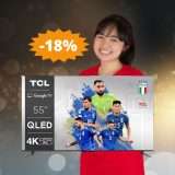 Smart TV TCL QLED: MEGA risparmio di 100 euro su Amazon