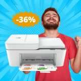 Stampante HP DeskJet 4120e: sconto IMBATTIBILE del 36%