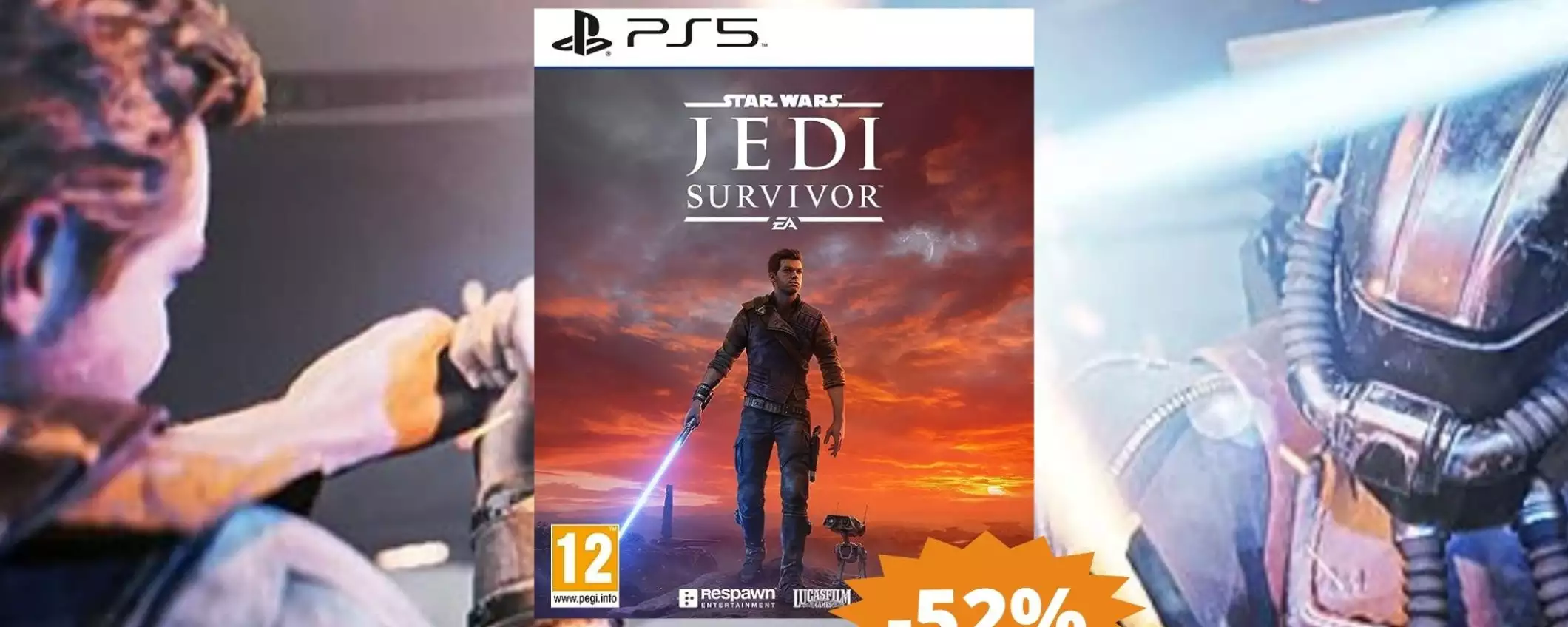 Star Wars Jedi Survivor: un'AVVENTURA galattica (-52%)