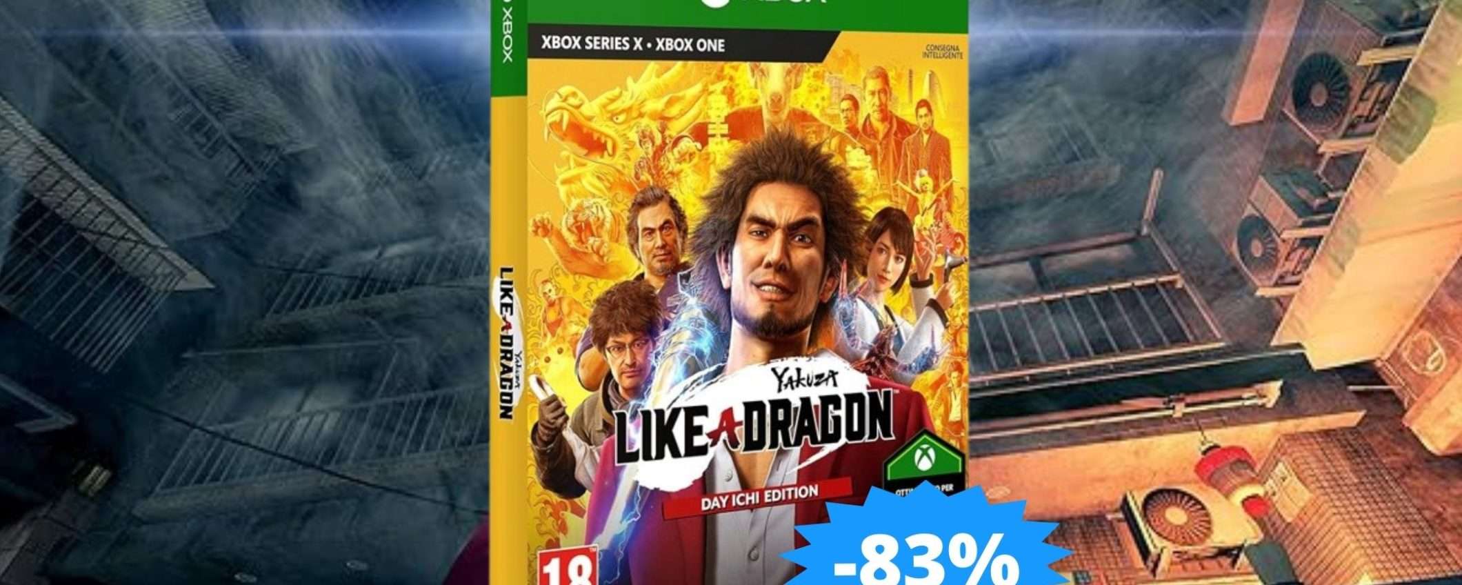 Yakuza Like A Dragon per Xbox: CROLLO del prezzo su Amazon