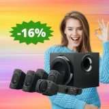 Altoparlanti Logitech Z906: SUPER sconto del 16% su Amazon