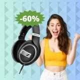 Sennheiser HD 599: CROLLO del prezzo su Amazon (-60%)