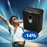 Distruggidocumenti Fellowes: sconto ESCLUSIVO del 14%