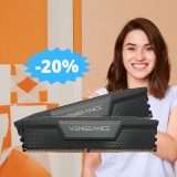 Memorie RAM CORSAIR VENGEANCE da 32GB: imbattibili su Amazon