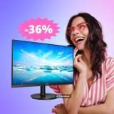 Monitor Philips V8L: visione impeccabile (-36%)