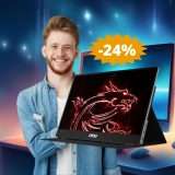 Monitor portatile MSI Optix: SUPER sconto del 24% su Amazon