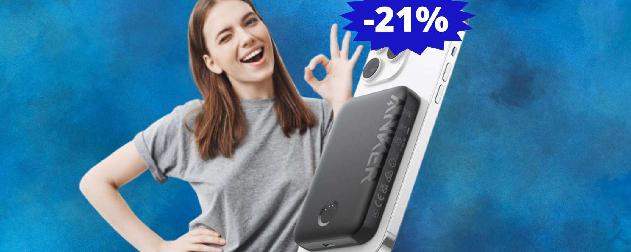 Anker 321 MagGo: AFFARE a tempo limitato su Amazon (-21%)