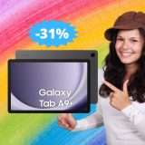 Samsung Galaxy Tab A9+: sconto IMBATTIBILE del 31%