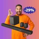 Soundbar Hisense AX5100G: il CINEMA a casa tua (-29%)