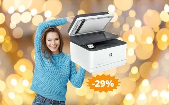 Stampante HP LaserJet Pro: un AFFARE a questo prezzo (-29%)