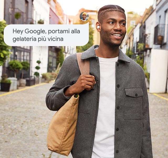 Gli auricolari wireless Google Pixel Buds A-Series