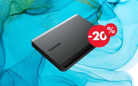 Hard Disk Esterno 4TB: una MAREA di spazio al 20% di SCONTO