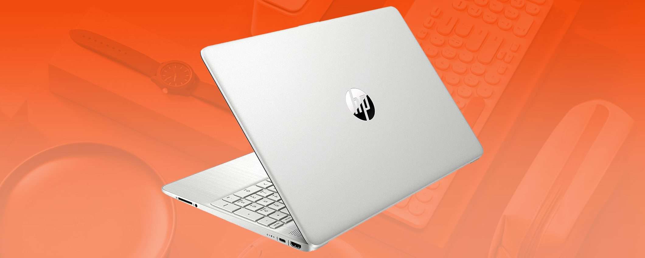 HP 15s: solo 369 euro per questo laptop Windows 11 (SCONTO)